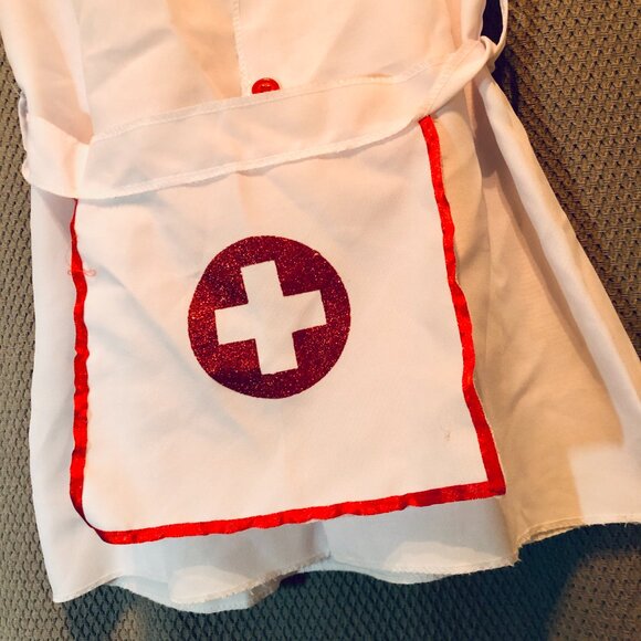 [Kids 4-6yo) AMSCAN Sweetheart Nurse Costume Child S Halloween Dress Up Cosplay - Picture 4 of 7